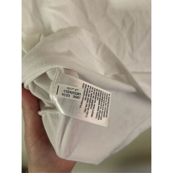 Men’s American Eagle SZ Small White Super Soft Standard Fit 3 Button Shirt - Picture 4 of 5